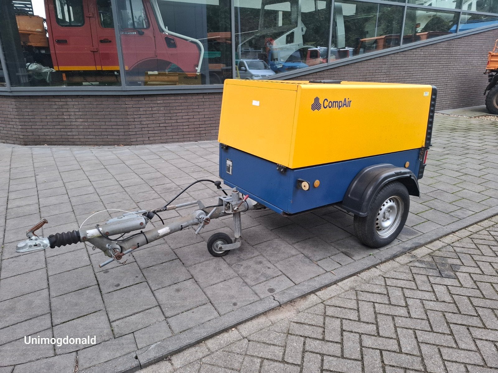 CompAir C38 Mobiele Compressor - 2008, 1759 uur, Ophalen
