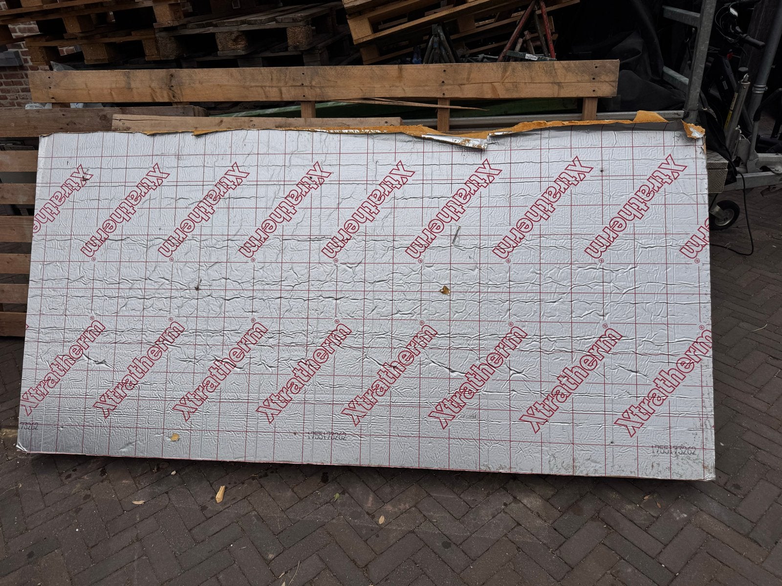 PIR isolatieplaten: 1x 145mm en 16x 20mm, Gebruikt, 12 cm of meer, Ophalen of Verzenden, Hardschuim (Pir)