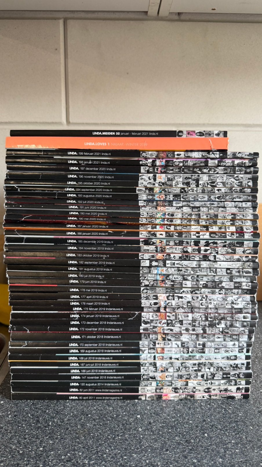 Linda magazine 37+2 stuks, Boeken, Ophalen, Zo goed als nieuw, Damesbladen