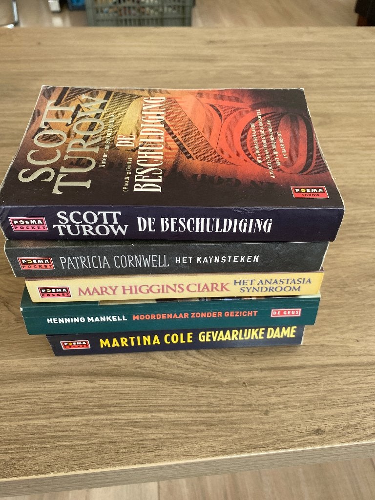 Thrillers, Boeken, Ophalen of Verzenden, Gelezen, Diverse auteurs