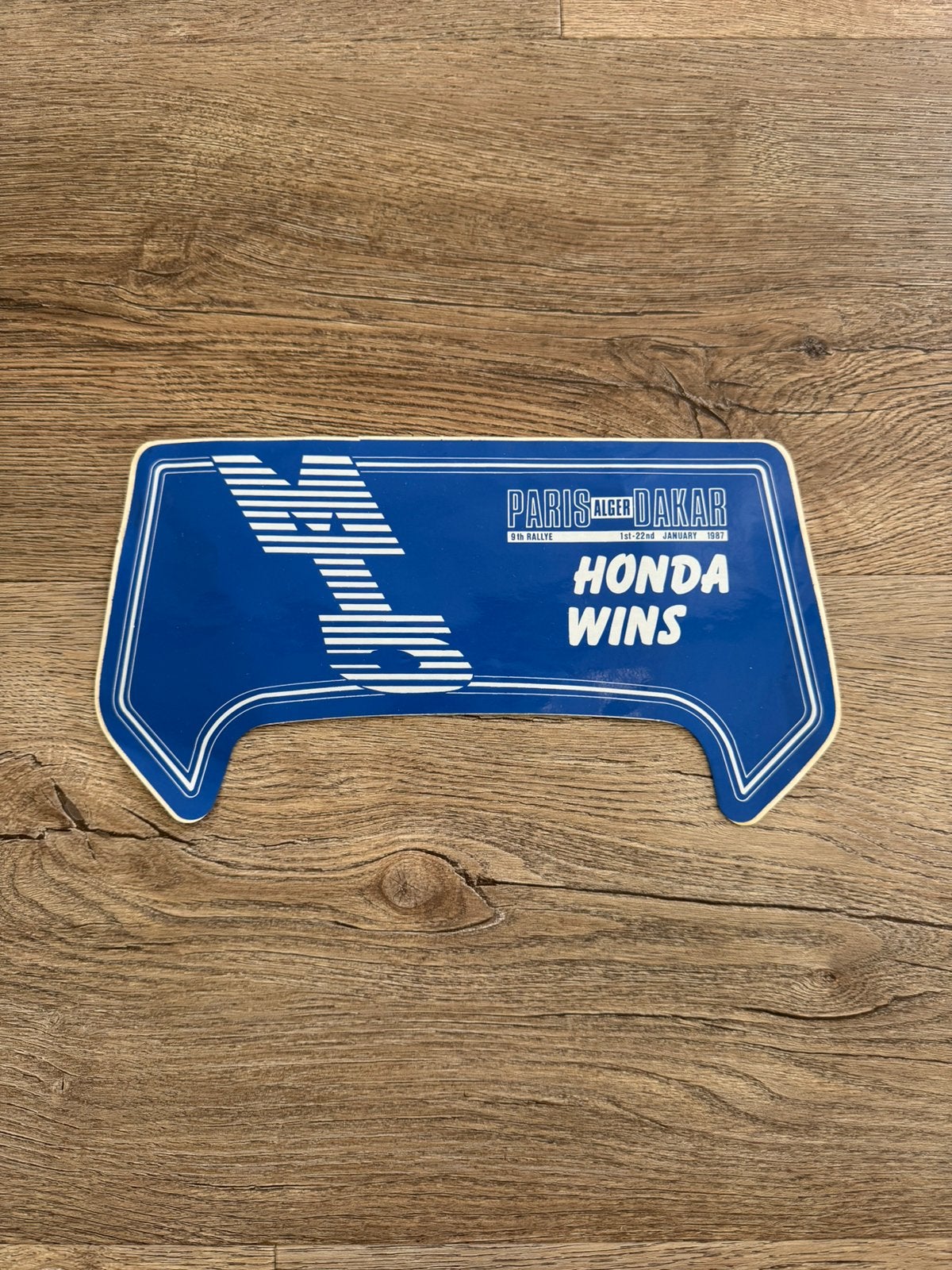 Honda Wins paris dakar sticker, Ophalen of Verzenden
