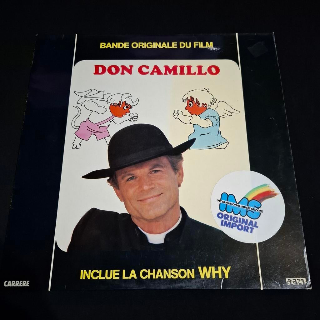 Pino Donaggio - Don Camillo (1984) LP Soundtrack, Originele persing, Ophalen of Verzenden, Zo goed als nieuw, 12 inch