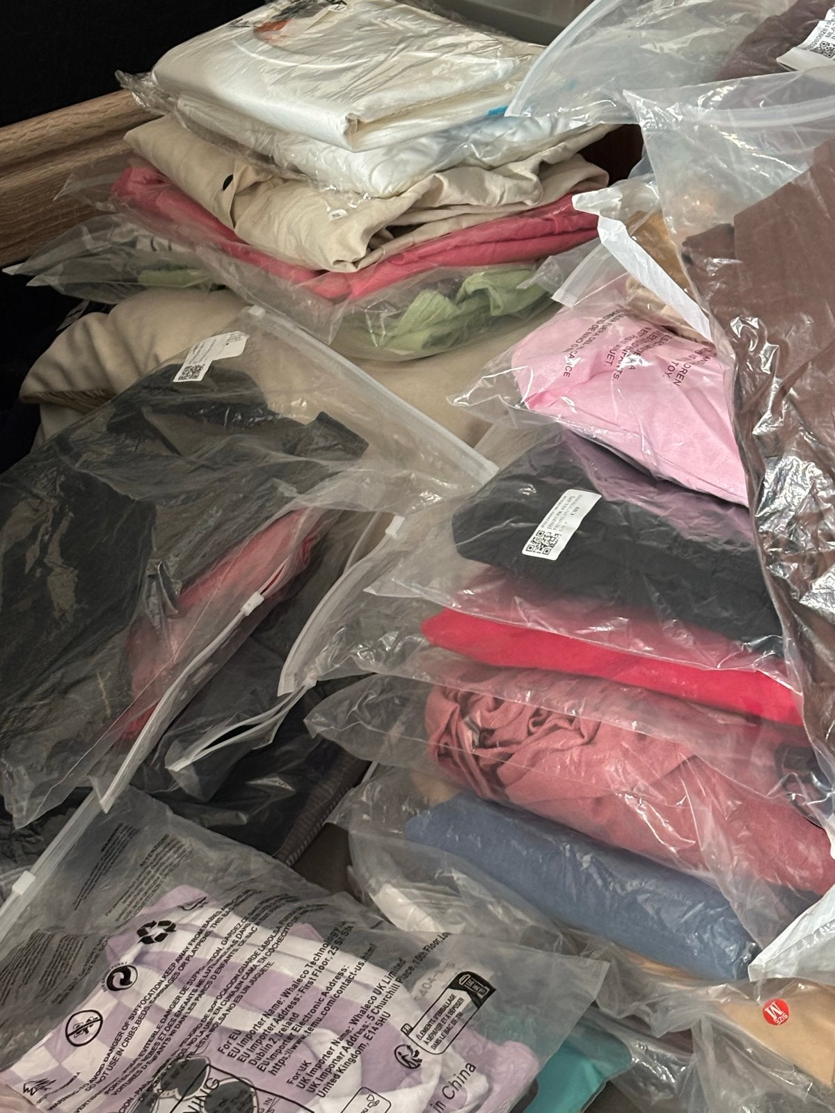 Grote partij 20 stuks per zak nieuwe kleding in verpakking, Ophalen of Verzenden, Nieuw