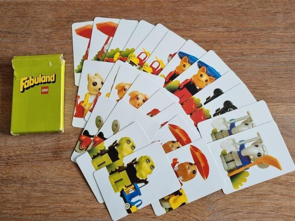 LEGO Fabuland memory spel 1984 - In perfecte staat, Drie of vier spelers, Ophalen of Verzenden, Gebruikt, LEGO