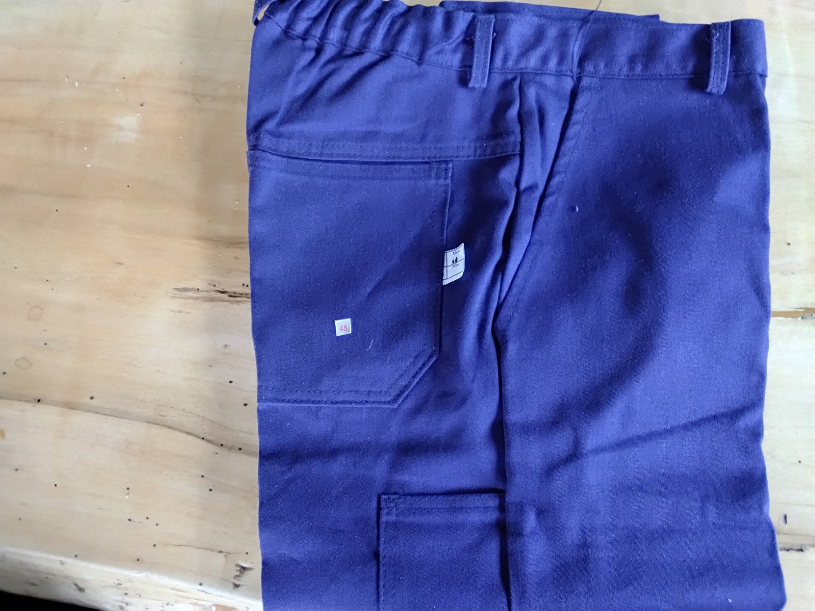 werkbroek blauw, Ophalen of Verzenden, Nieuw, Maat 48/50 (M), Blauw