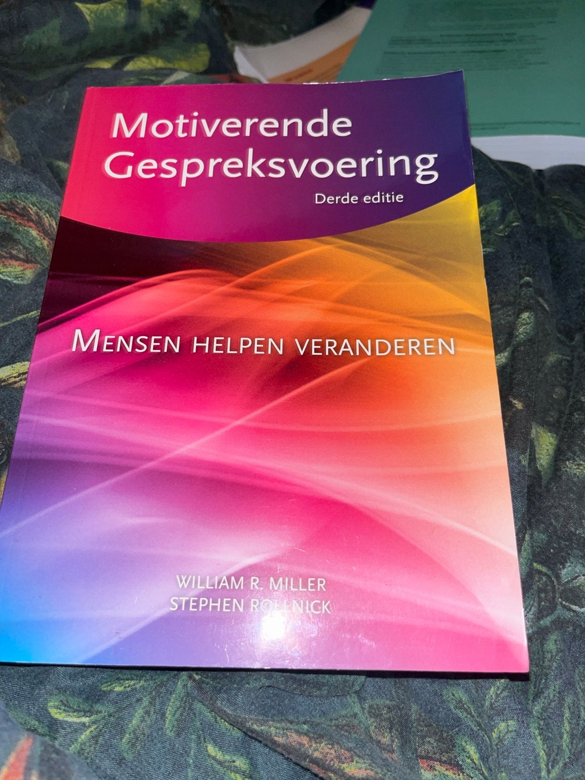 Motiverende Gespreksvoering - Mensen Helpen Veranderen, Ophalen of Verzenden, Gamma, Zo goed als nieuw, HBO