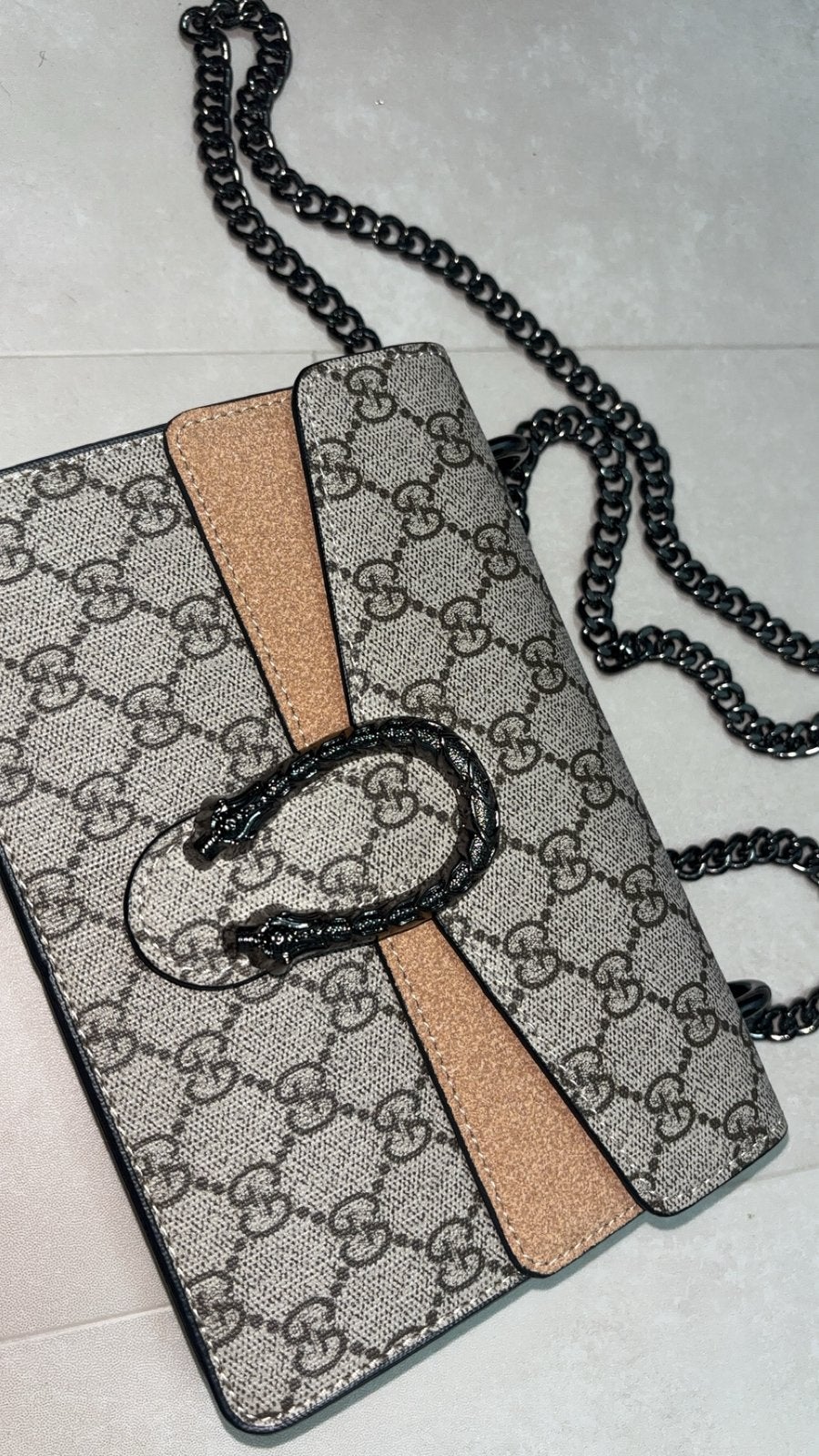 Gucci tas, Ophalen of Verzenden, Nieuw, Zwart, Schoudertasje