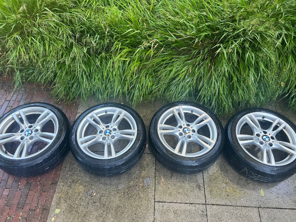 Te koop velgen met winterbanden BMW F31 18 inch, Auto-onderdelen, Ophalen, 18 inch, Gebruikt, Velg(en)
