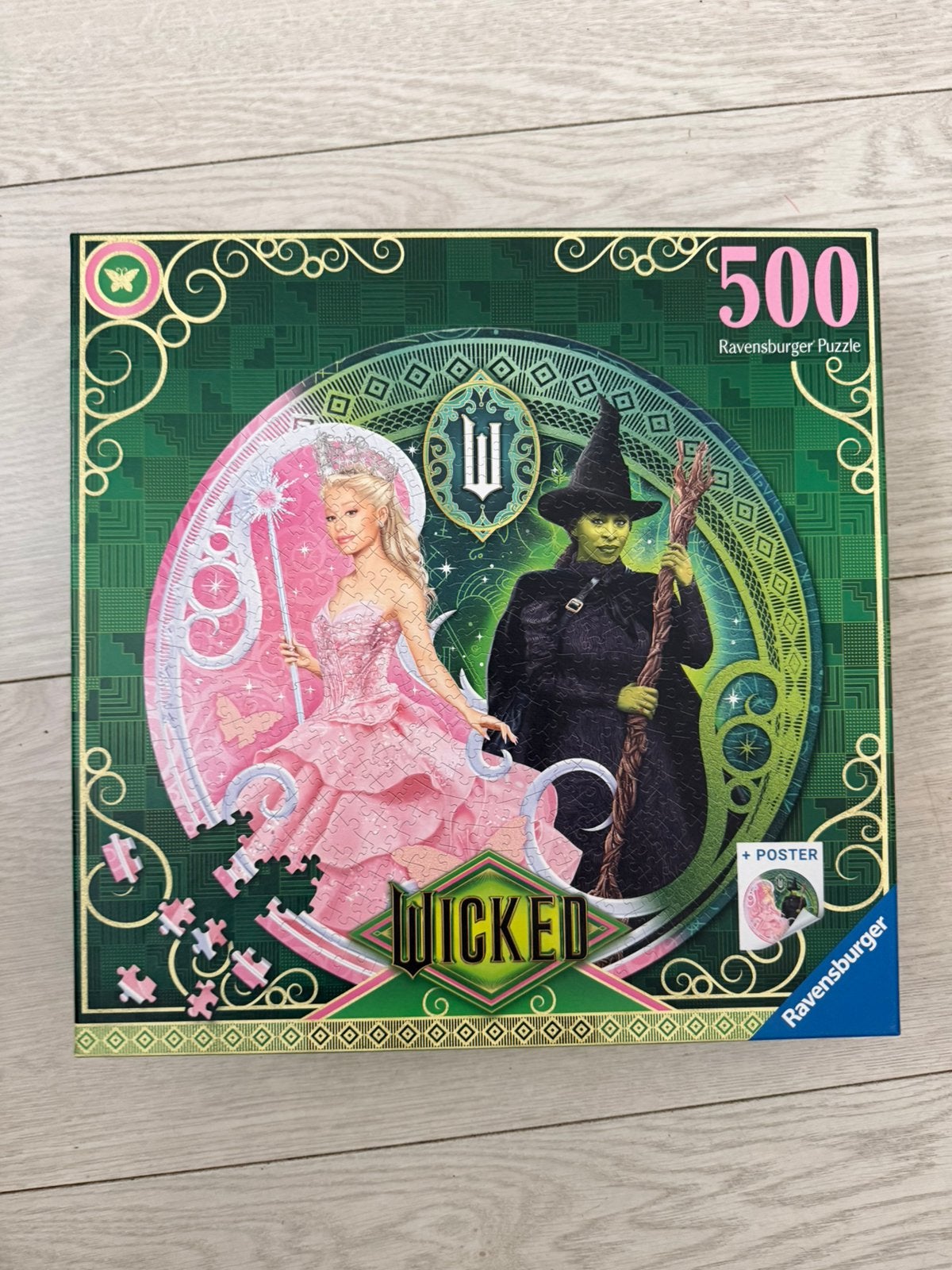 Wicked puzzel, Ophalen, Meer dan 50 stukjes, Zo goed als nieuw, 6 jaar of ouder