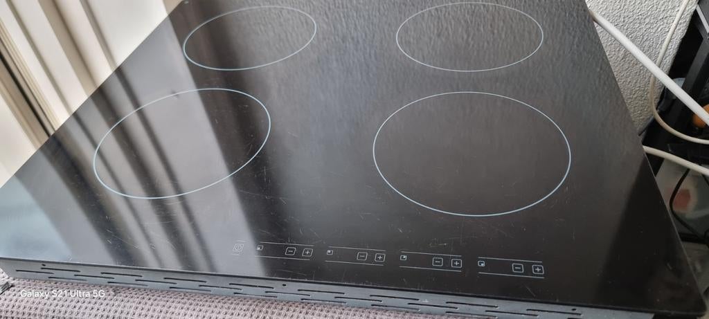 Etna inbouw inductie kookplaat Model IK5600ZWAUU/E02, Ophalen, Gebruikt, 4 kookzones, Energieklasse A of zuiniger