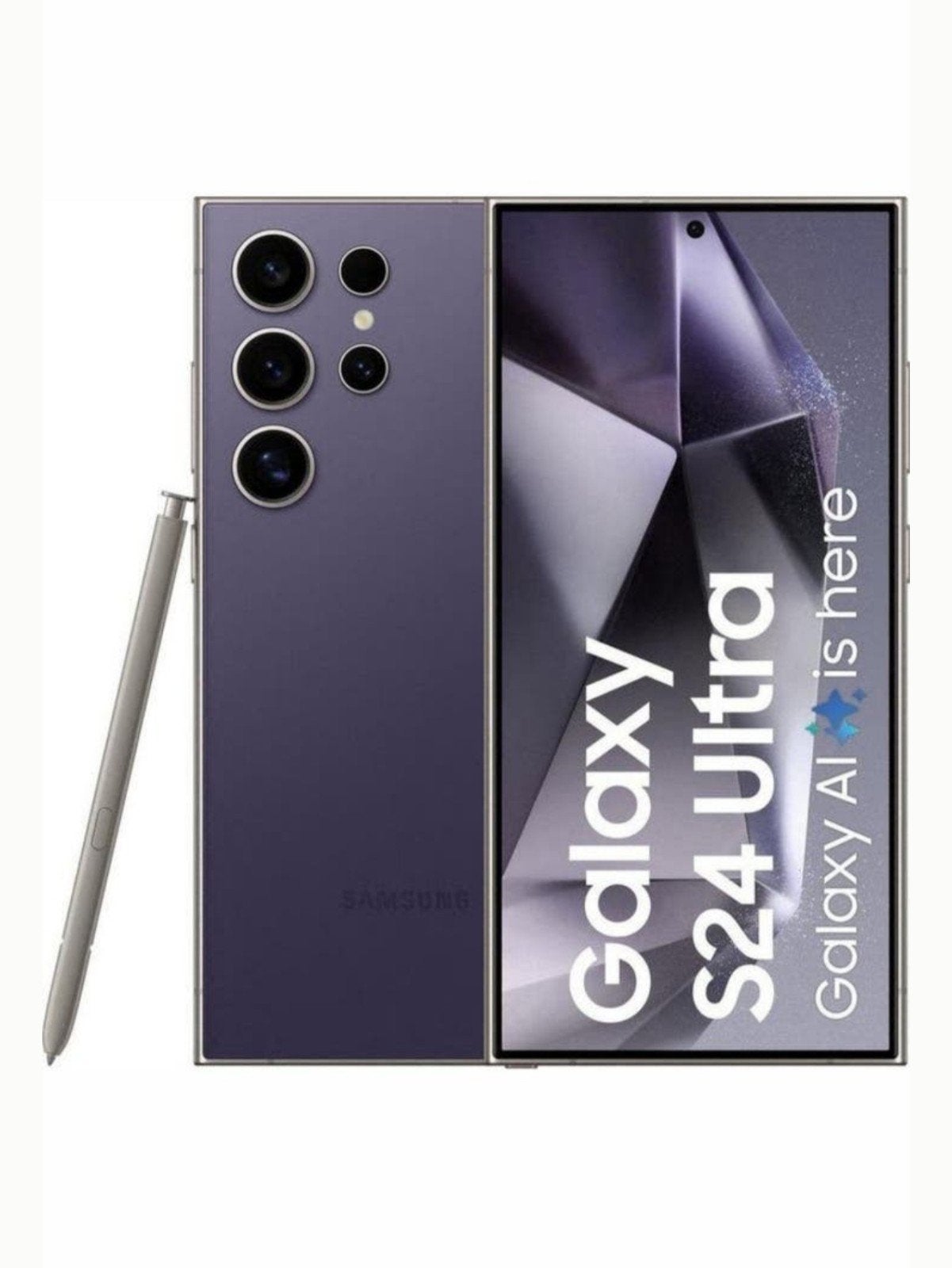 Nieuwstaat Samsung Galaxy S24 Ultra 5G 256GB Paars, Telecommunicatie, Mobiele telefoons | Samsung, Galaxy S24, Paars, Ophalen of Verzenden