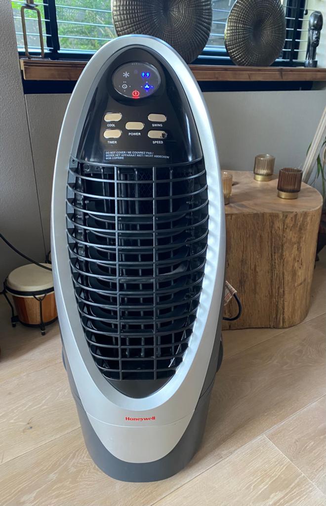 Honeywell Aircooler, Minder dan 60 m³, 3 snelheden of meer, Ophalen of Verzenden, Zo goed als nieuw
