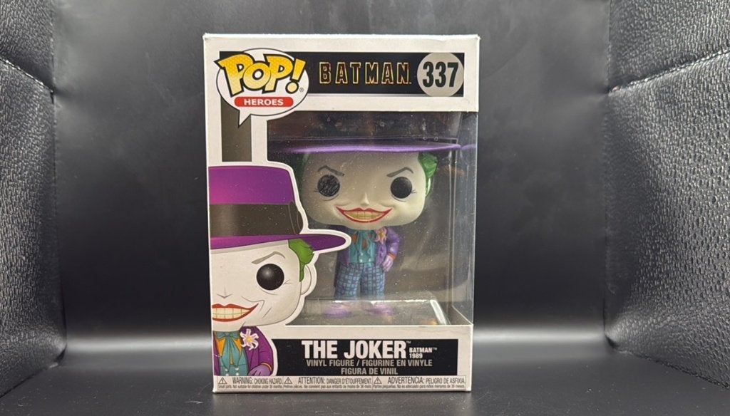 Funko Pop! The Joker #337 Batman 1989 vinylfiguur, Ophalen of Verzenden, Zo goed als nieuw