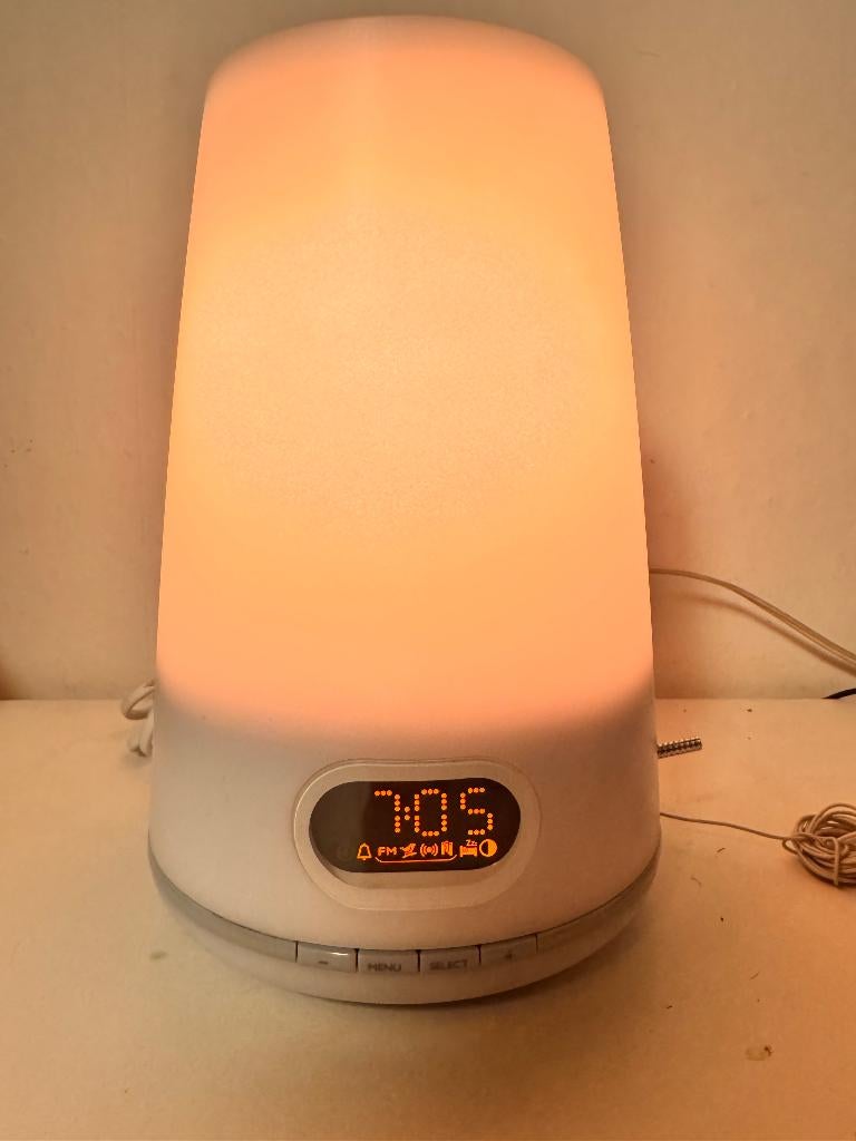 Philips Wake up Light (goed-werkend, en in zeer nette staat), Witgoed en Apparatuur, Wekkers, Zo goed als nieuw, Digitaal, Ophalen of Verzenden