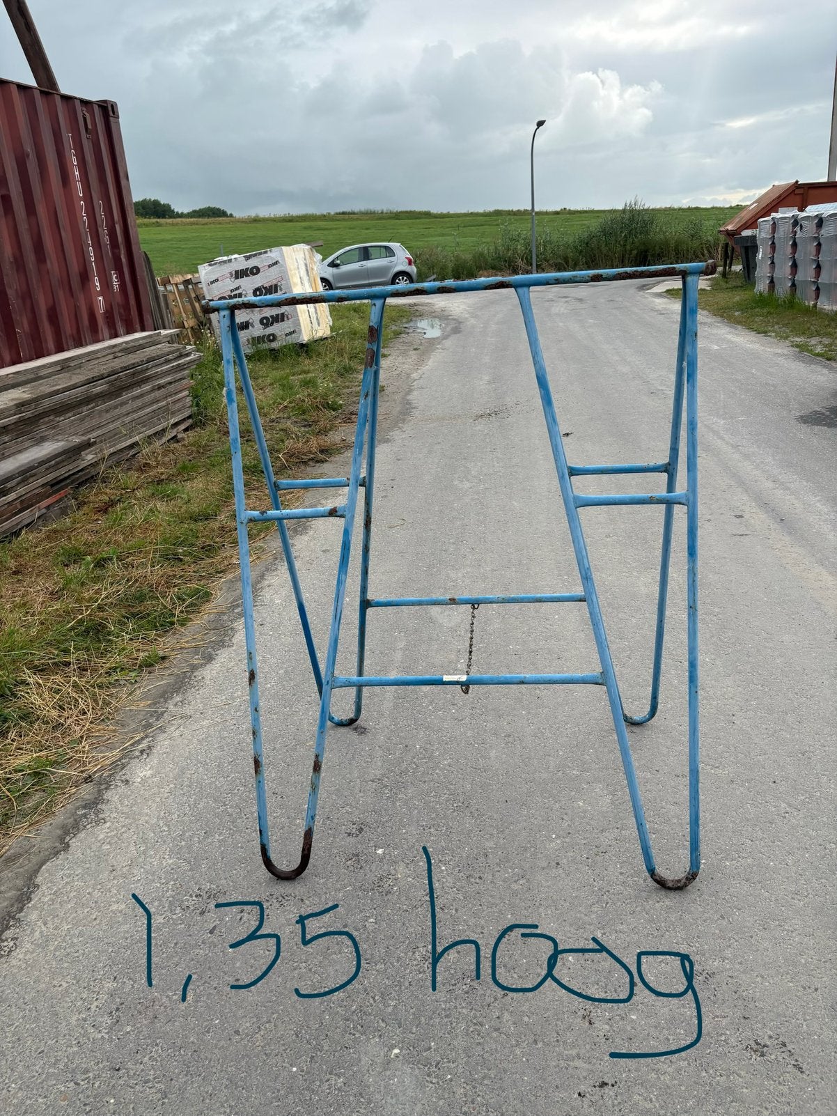 Steigerbok/ Metselschragen 6x 1.35 hoog, Ophalen, Gebruikt, Overige typen, Minder dan 2 meter