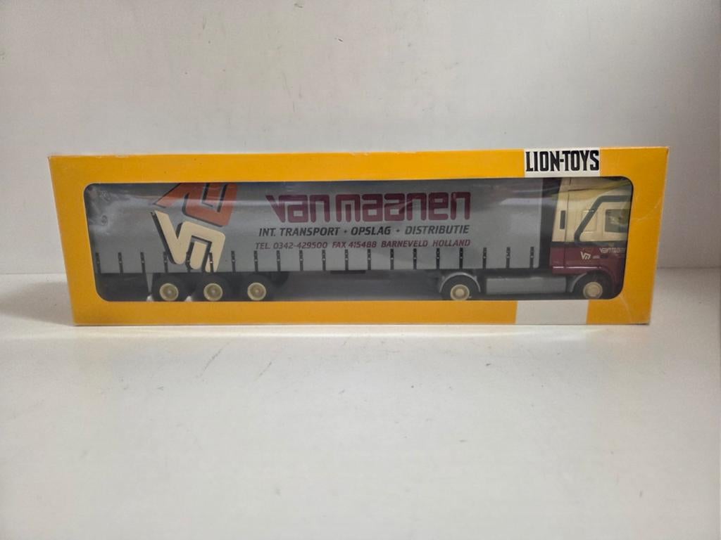 Lion Toys DAF 95XF van Maanen 1:50, ., Ophalen of Verzenden, Zo goed als nieuw, .