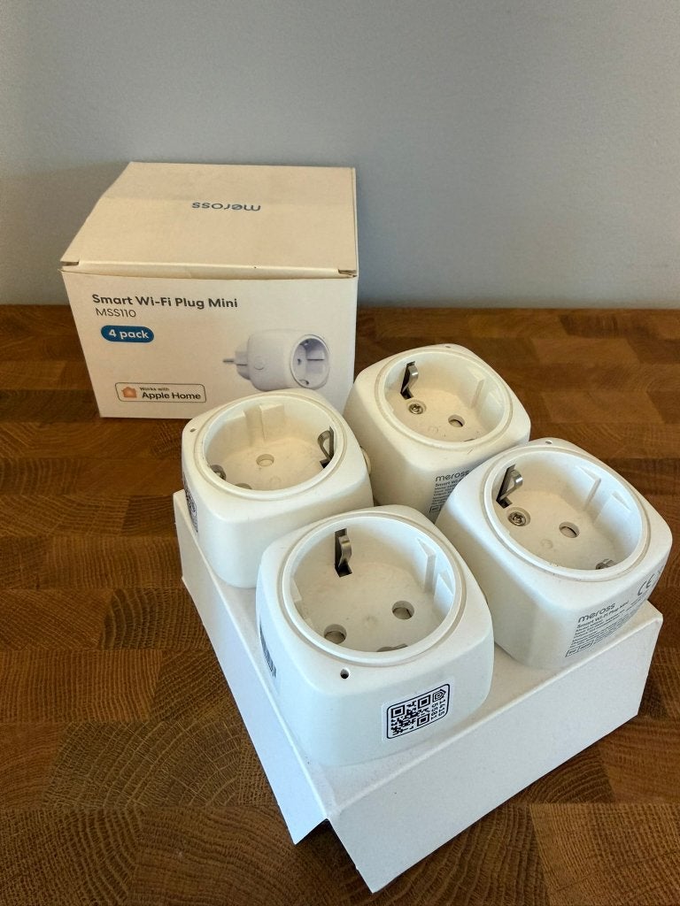 Meross MSS110 EU Slimme Wi-Fi Stekker Mini 4-Pack, Ophalen, Zo goed als nieuw, Overige merken, Stekker