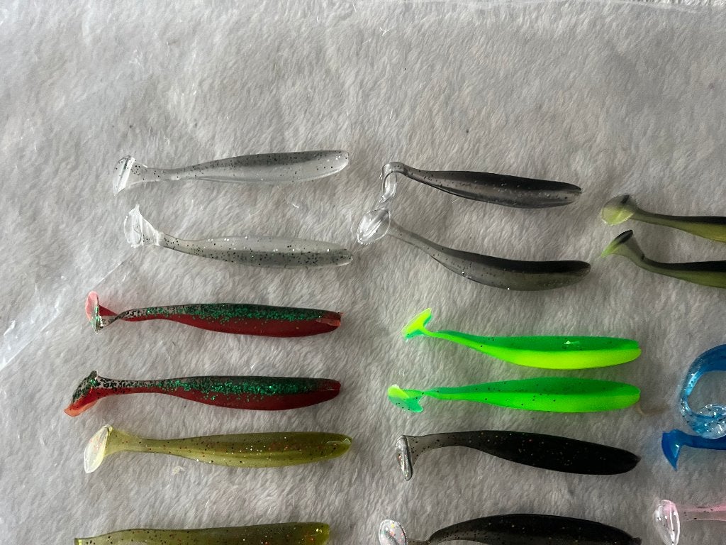 adv 127 / NIEUW mixset 40 dropshot shads, Ophalen of Verzenden, Nieuw, Overige typen