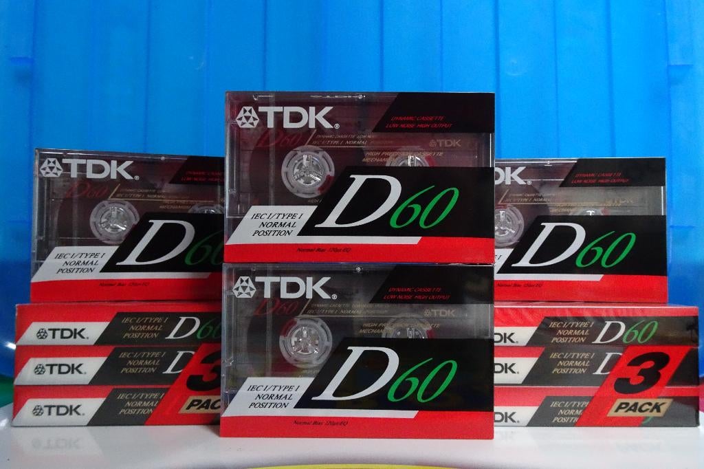 10 nieuw gesealde TDK cassettebandjes, verzenden mogelijk !!, Ophalen, 2 t/m 25 bandjes, Overige genres, Nieuw in verpakking