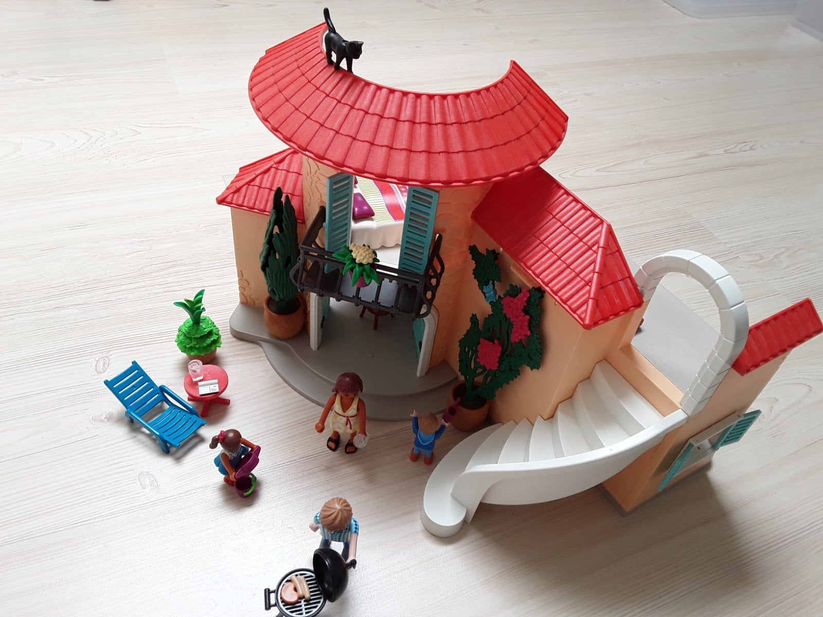 Playmobil vakantie villa 9420, Kinderen en Baby's, Speelgoed | Playmobil, Ophalen of Verzenden, Zo goed als nieuw
