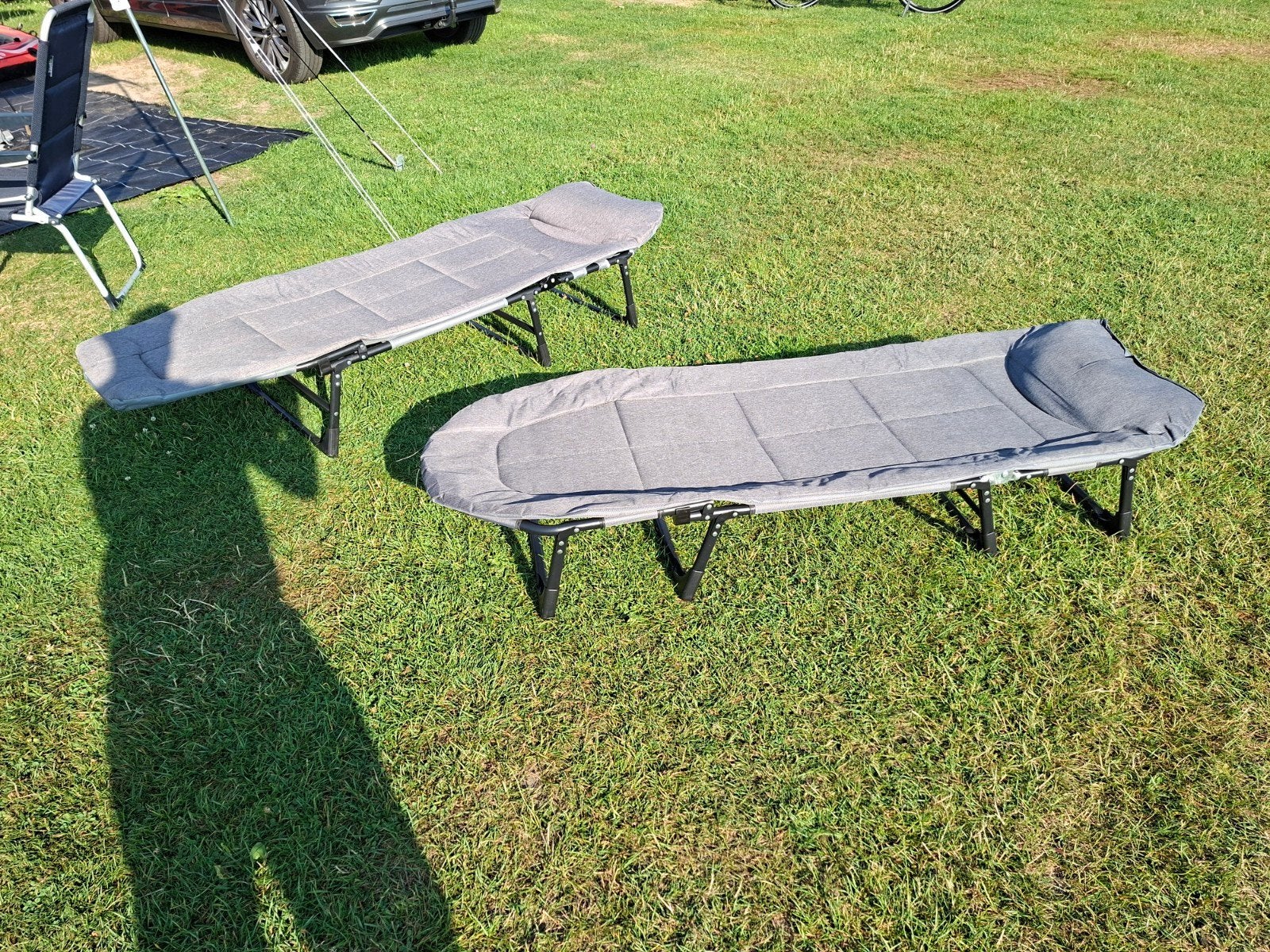 3 Ligbedden, Tuin en Terras, Ligbedden, Ophalen, Aluminium