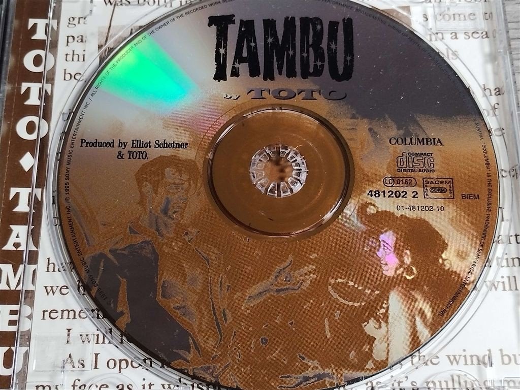 Toto - Tambu, Ophalen of Verzenden, Zo goed als nieuw, Poprock