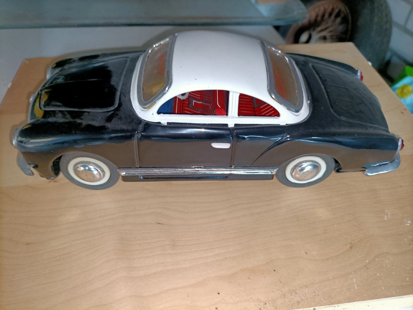 volkswagen karmann ghia blikken auto, Ophalen, Zo goed als nieuw, Auto, Overige merken