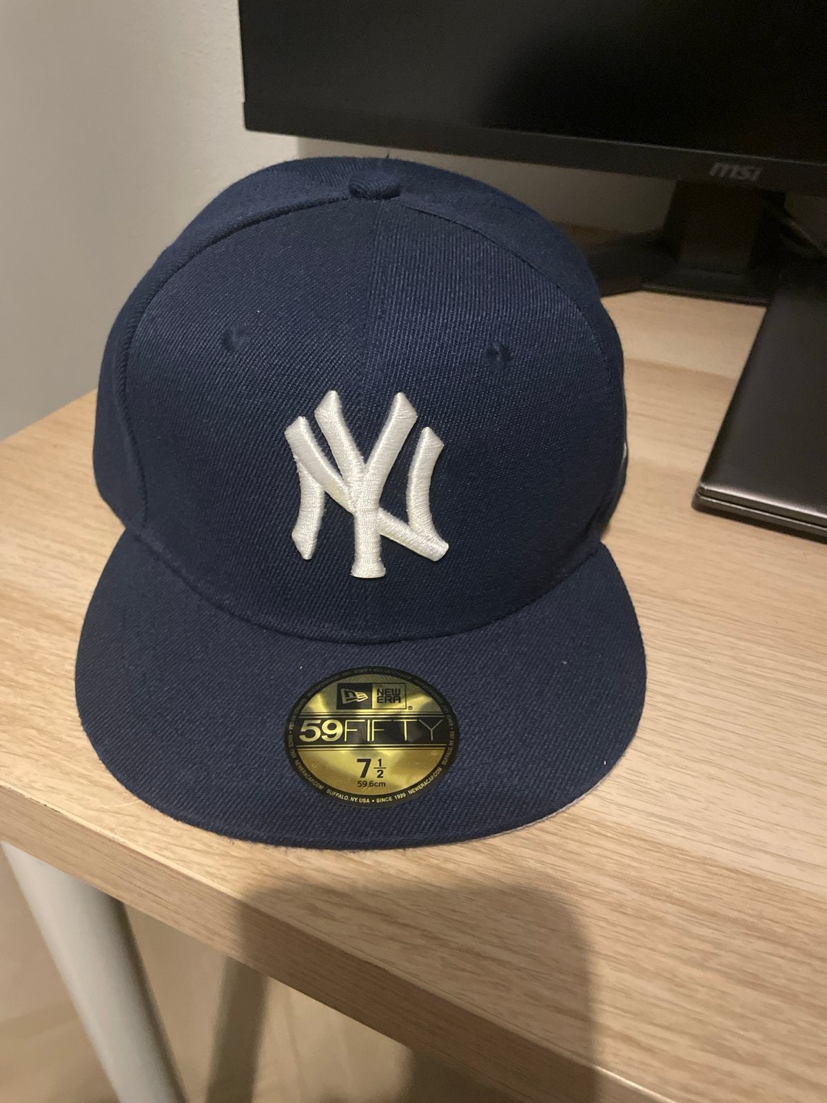 59Fifty New York Yankees Cap - Maat 7 1/2, Ophalen, Zo goed als nieuw, Pet
