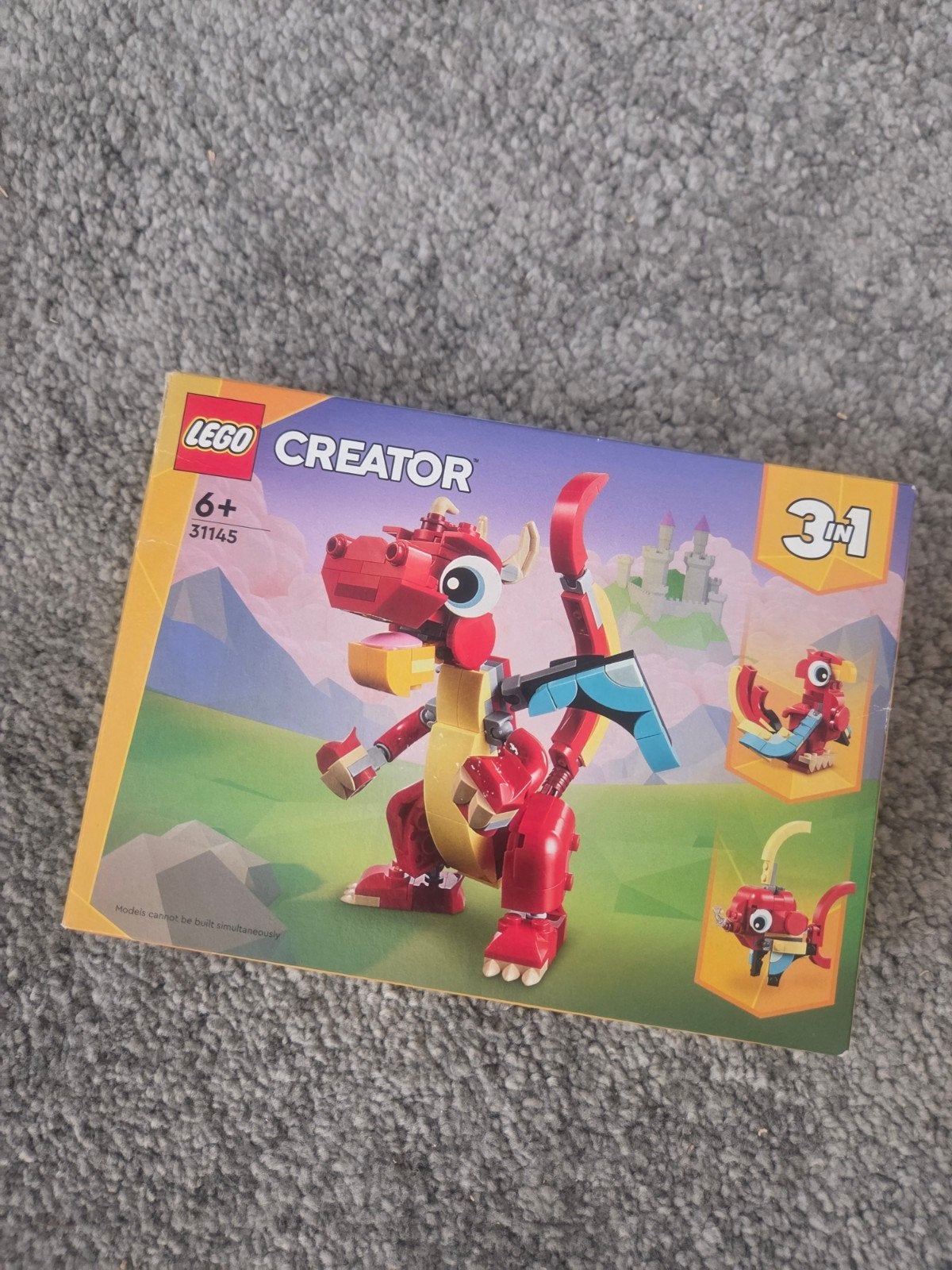 Lego Creator Draakje 31145 Doos - ALLEEN VERPAKKING, Ophalen, Gebruikt, Lego, Accessoire