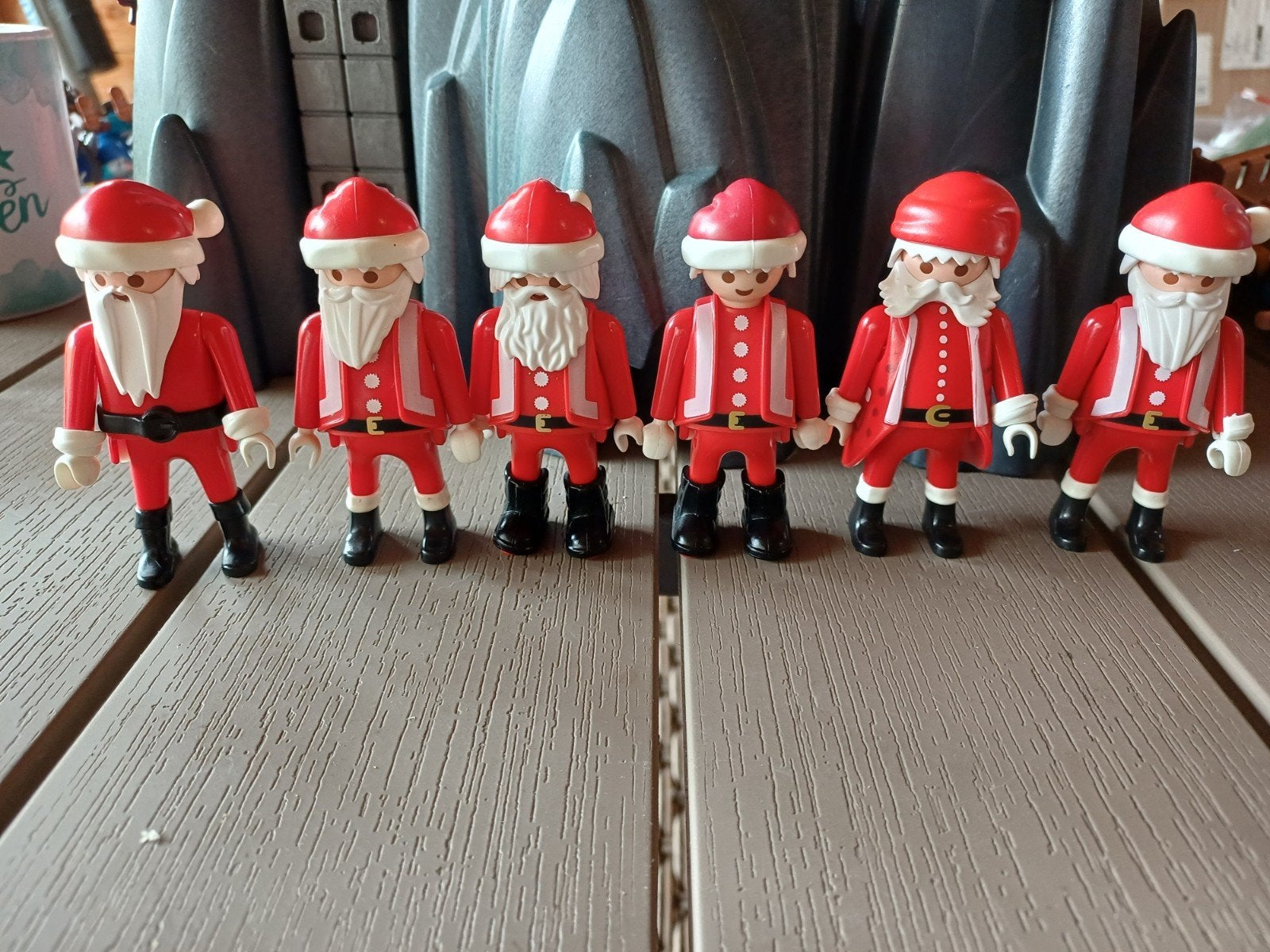 Plymobil Kerstmannen Polonaisse!  6 stuks, Ophalen of Verzenden