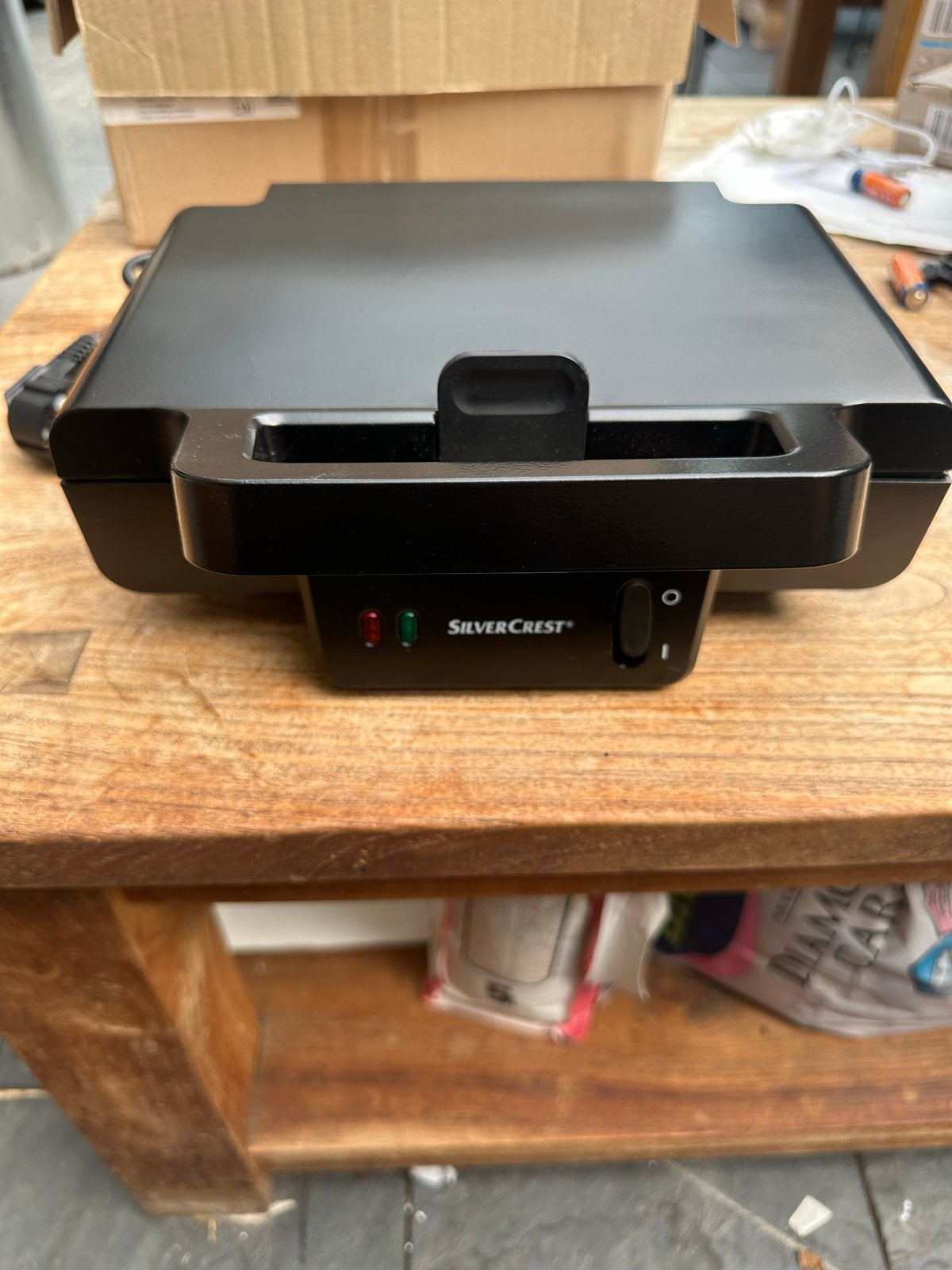Silvercrest XXL Tosti-ijzer - Aluminium, PFAS-vrij, 900W, Ophalen of Verzenden, Nieuw