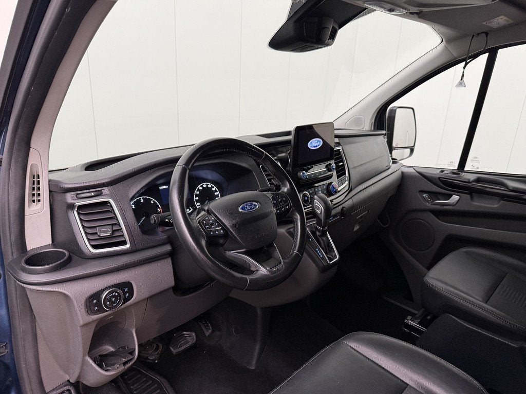 Ford Transit Custom 2.0TDCI 170PK Automaat Dubbele Cabine |, Automaat, Gebruikt, Zwart, Blauw