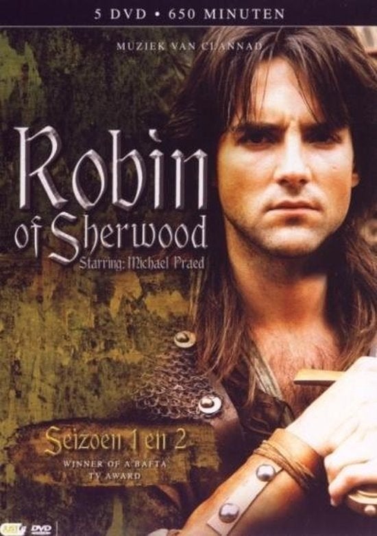Robin of Sherwood seizoen 1 tm 3 - 9 disc, Engels, Bonusmateriaal, Verzenden, Alle leeftijden