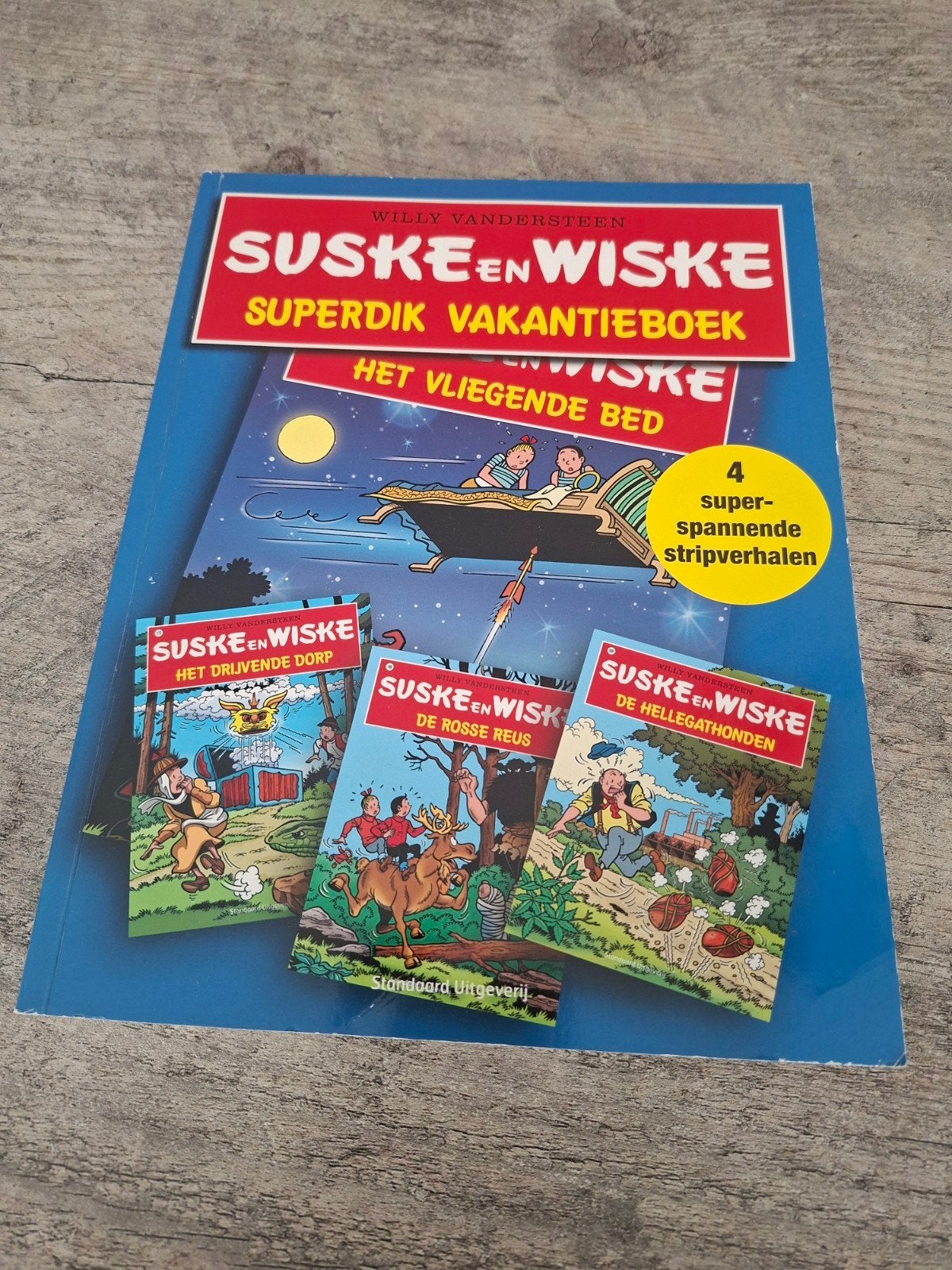 suske en wiske superdik vakantieboek Lidl, Eén stripboek, Ophalen of Verzenden, Gelezen