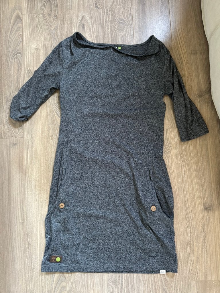 Ragwear Jurk Grijs Maat S, Maat 38/40 (M), Ophalen of Verzenden, Zo goed als nieuw, Grijs