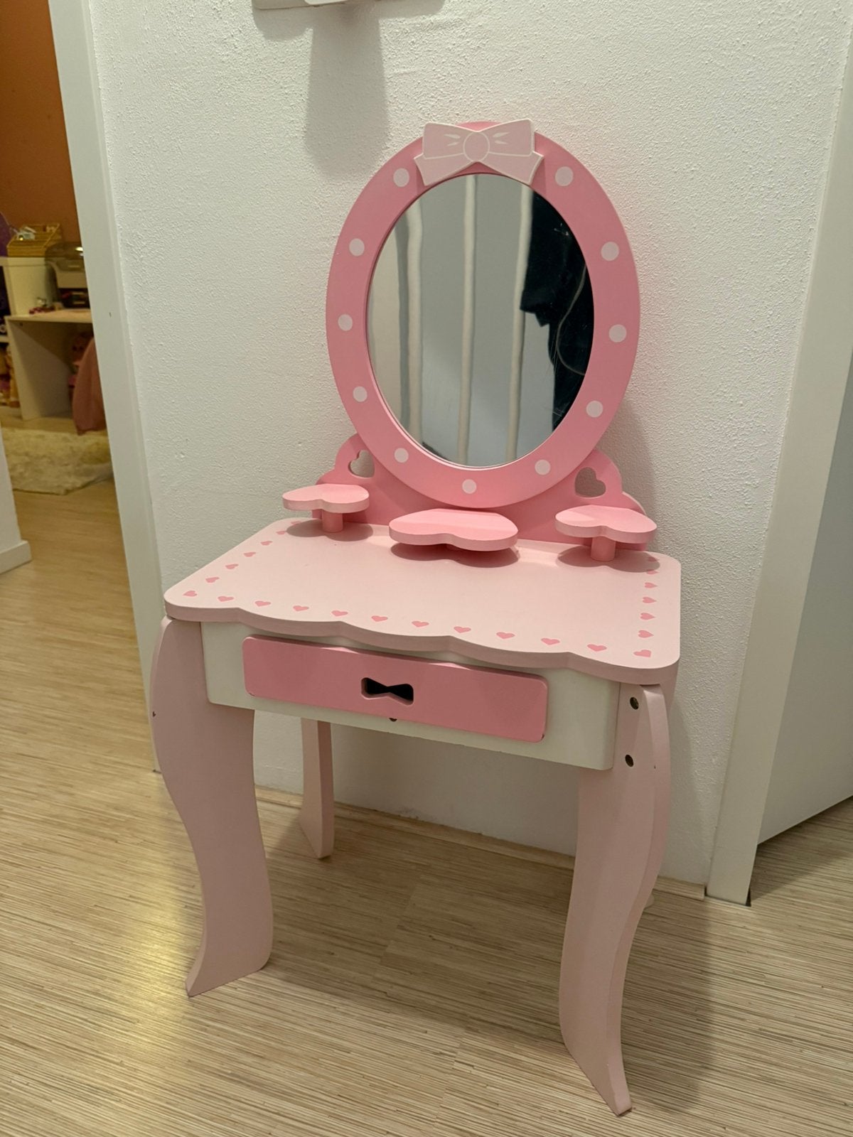 Kinder make up tafel, Ophalen, Gebruikt, 50 tot 100 cm, Minder dan 100 cm