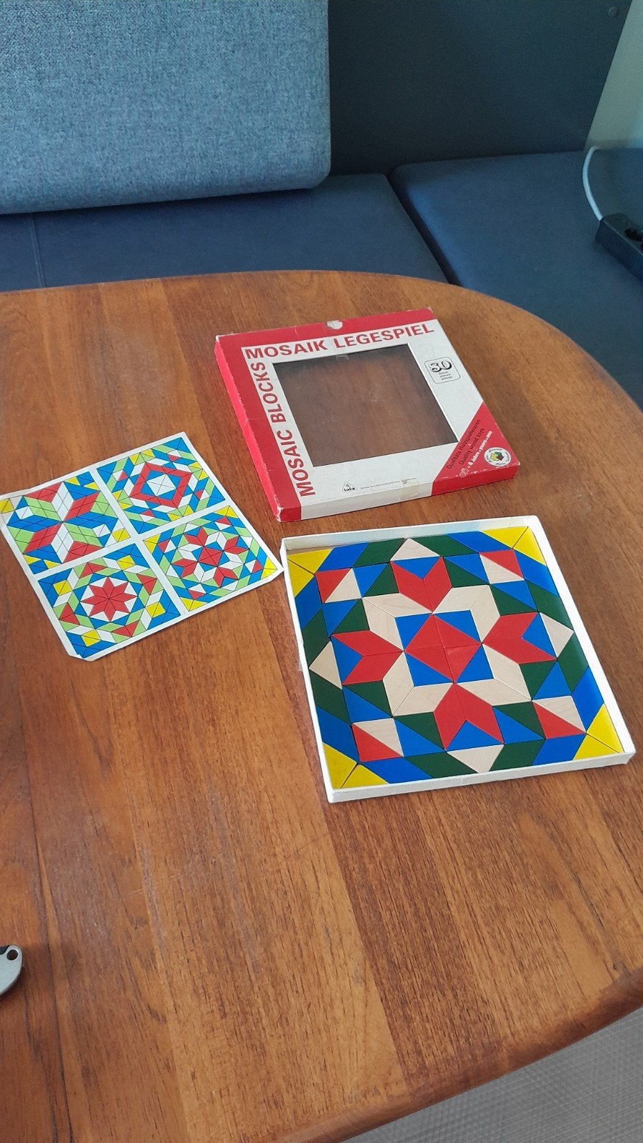 TOFA Mozaïek Puzzel van hout en compleet, Ophalen of Verzenden