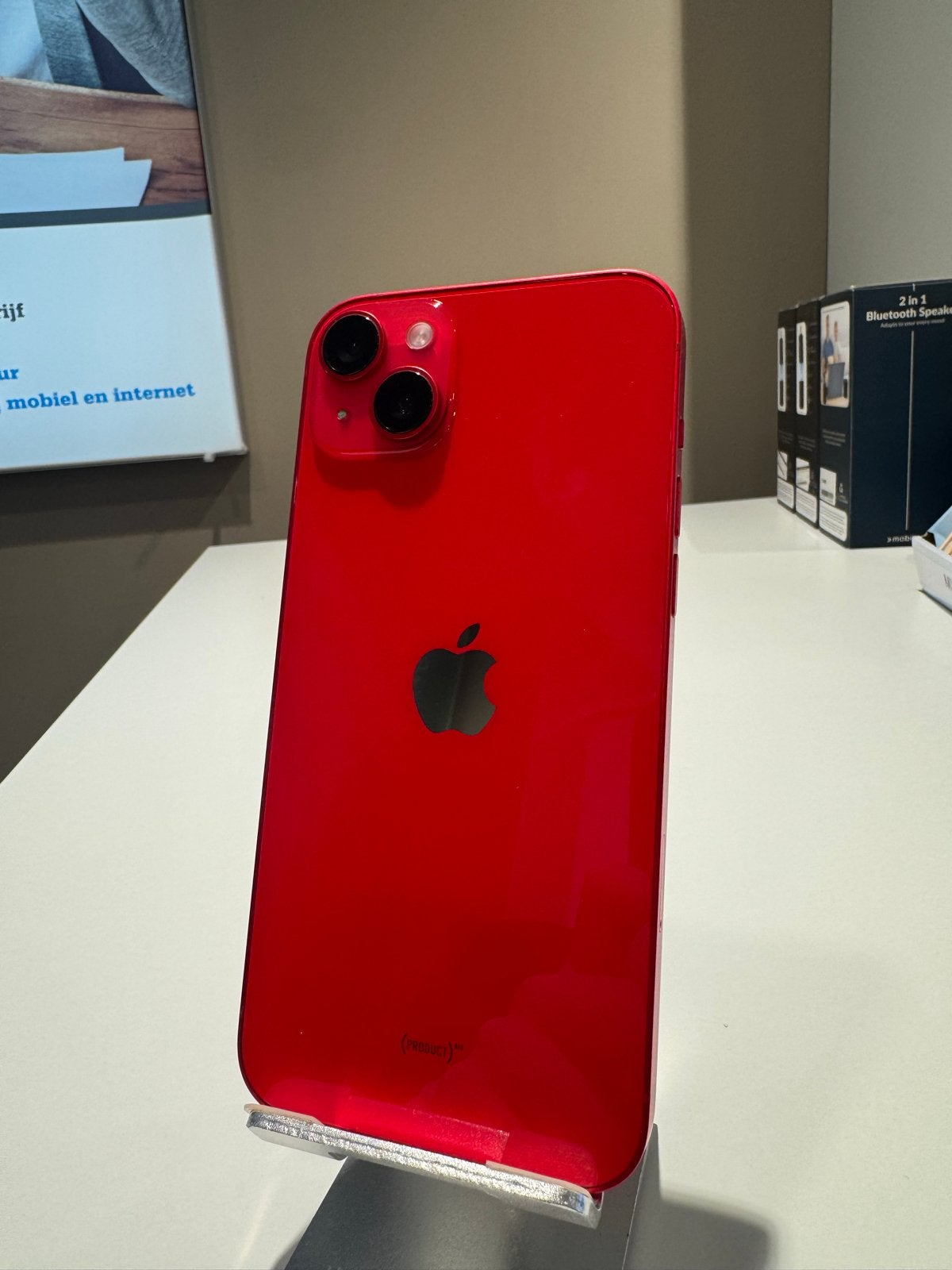 iPhone 14 Plus 128GB Rood - 100% Batterijconditie, Telecommunicatie, Ophalen of Verzenden, Zo goed als nieuw