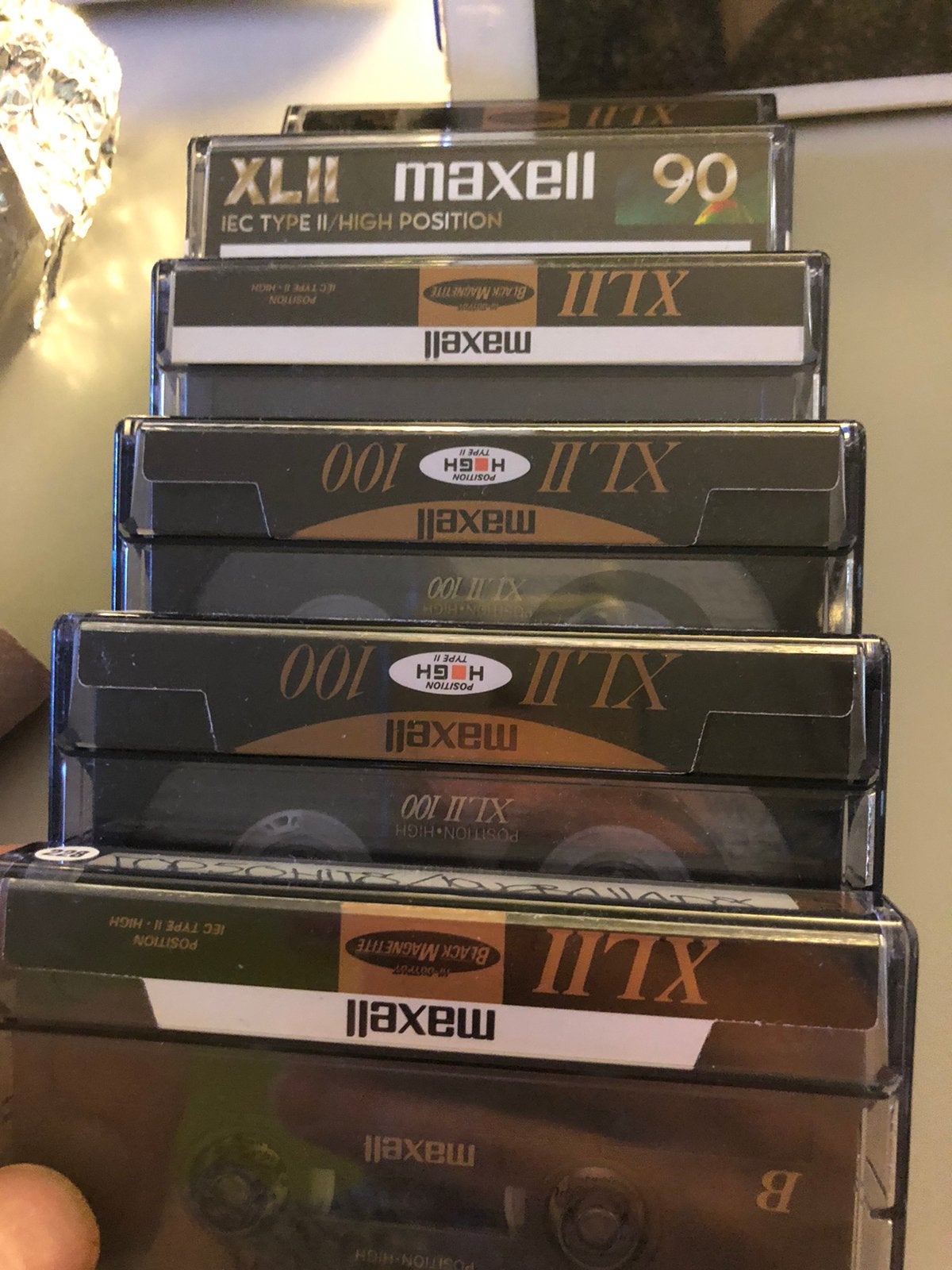 Maxell casettebandjes 90 min 6 stuks, Cd's en Dvd's, Cassettebandjes, Ophalen, Zo goed als nieuw, Overige genres, 2 t/m 25 bandjes