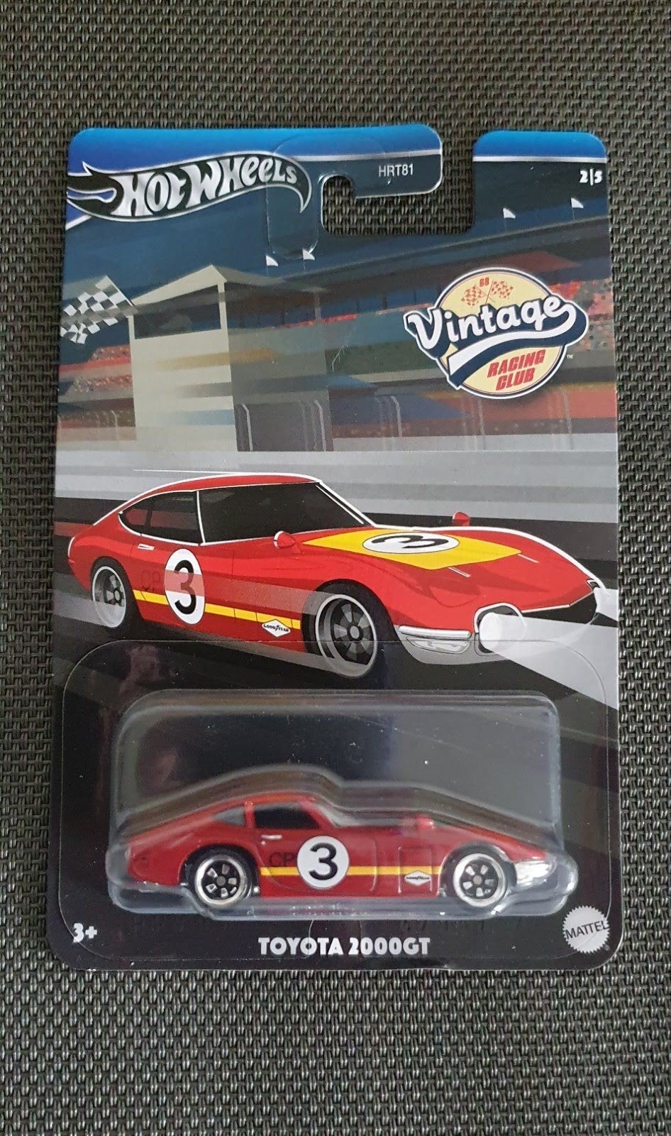 Hot Wheels Toyota 2000GT Vintage Racing Club, Ophalen of Verzenden, Nieuw, Auto