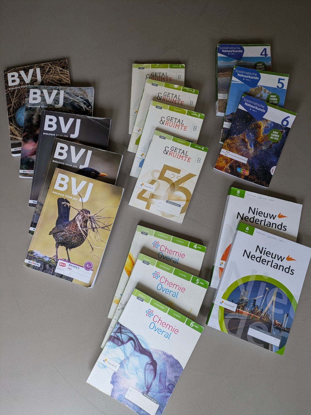 Studieboeken VWO NT / NG en Nederlands, Boeken, Ophalen of Verzenden, Gelezen, VWO