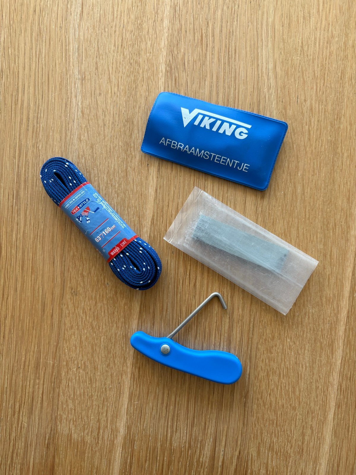 Schaatsaccessoires: 2x Afbraamsteentjes, vetertrekker & vet, Ophalen of Verzenden, Nieuw, Overige typen, Viking
