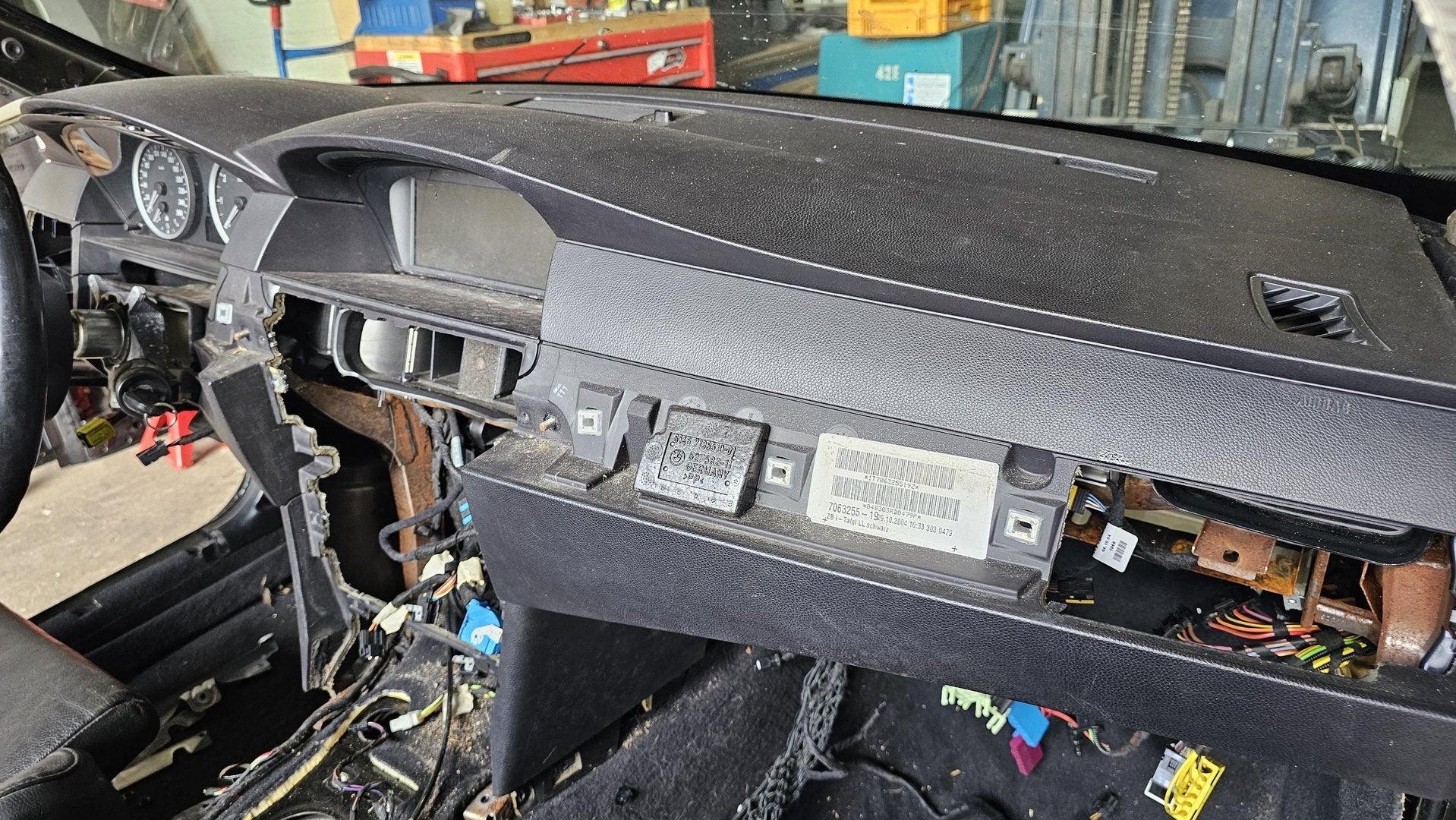 Dashboard zwart BMW 5 serie E60 E61, Auto-onderdelen, Gebruikt, -, -, Ophalen of Verzenden