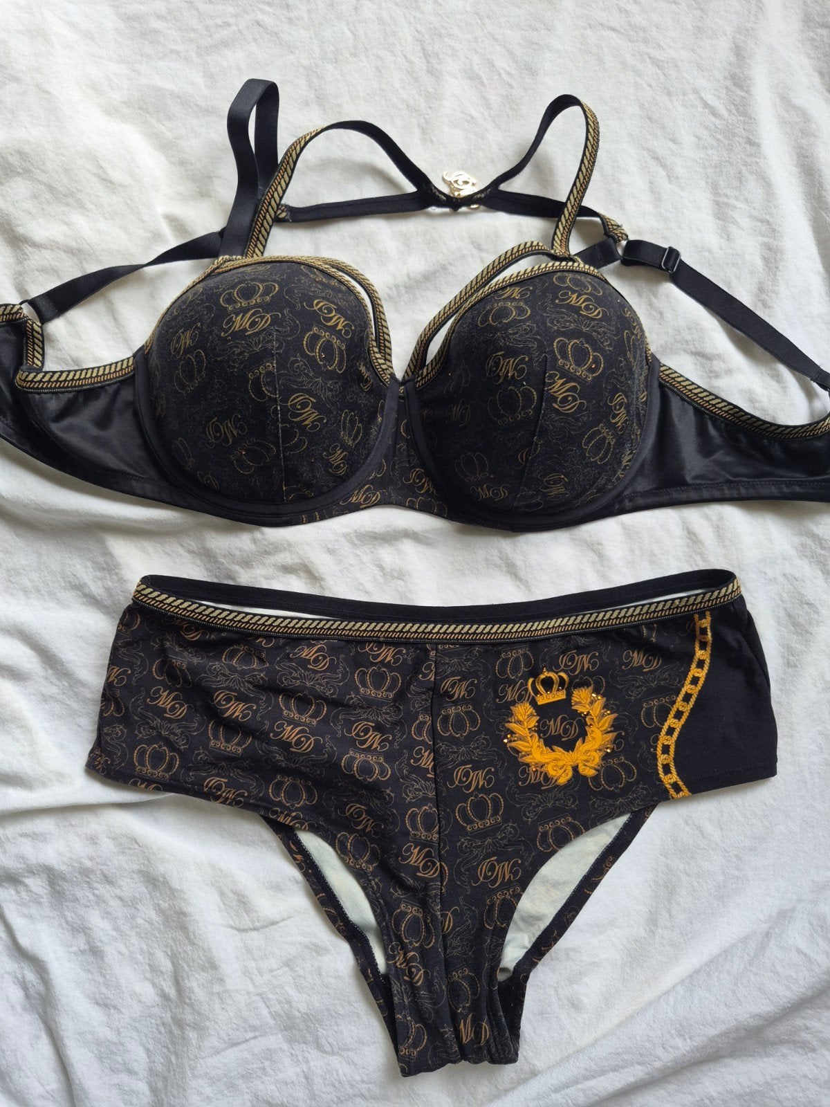 Unieke Marlies Dekkers set 80D en L, Marlies Dekkers, Verzenden, Zwart