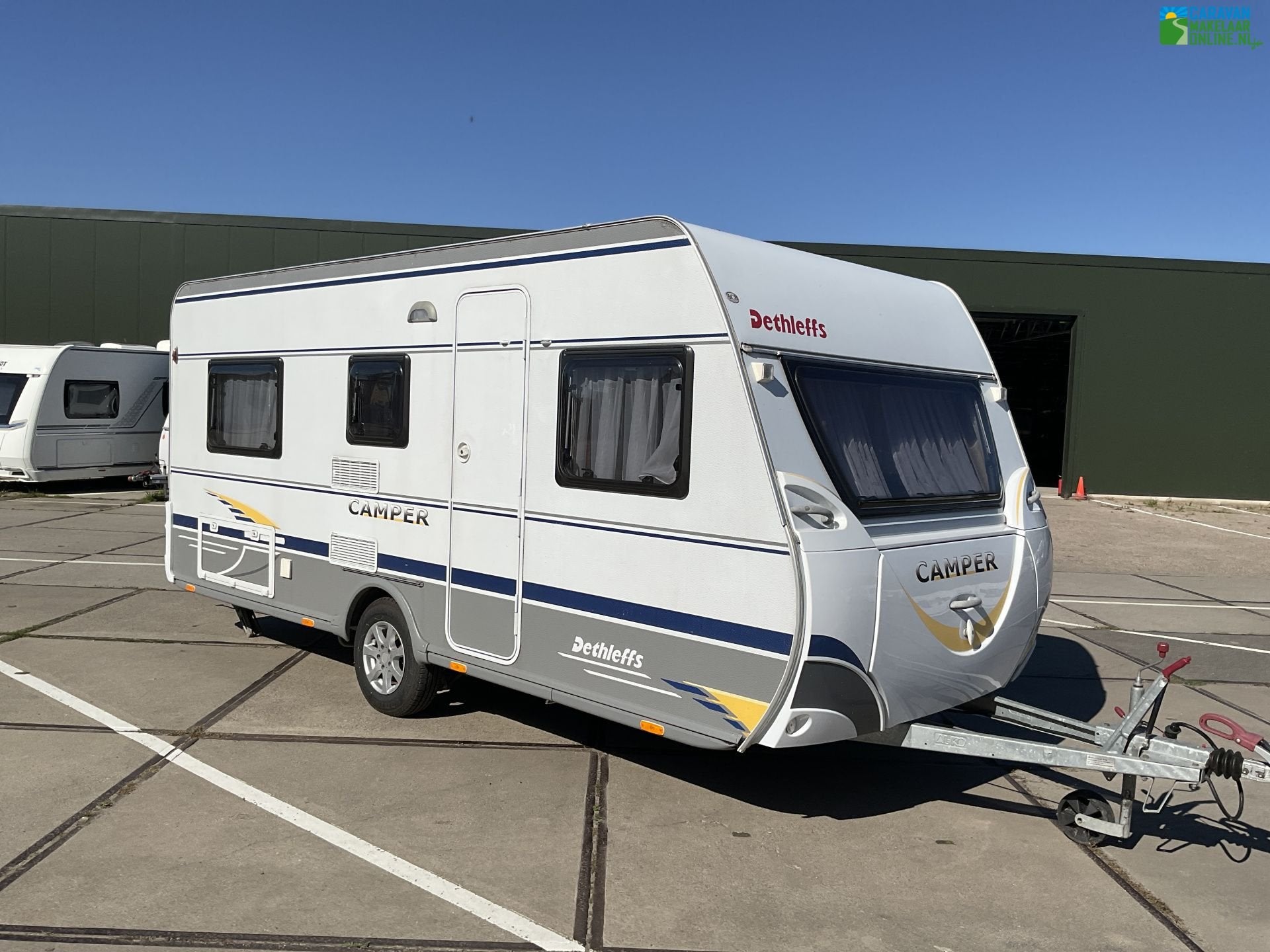 Dethleffs Camper 470 V, Rondzit, Kachel, Bedrijf, Tot en met 4