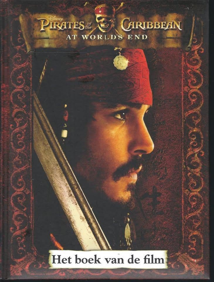 BOEK PIRATES OF THE CARIBBEAN AT WORLD'S END., Ophalen of Verzenden, Overige figuren, Nieuw, Overige typen
