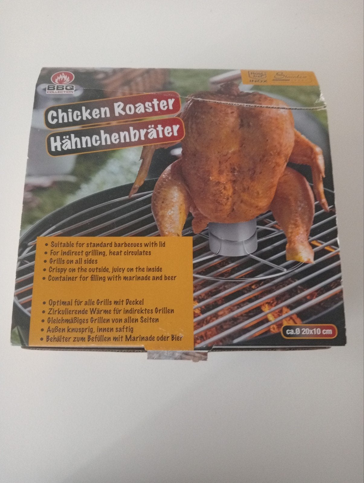 Nieuw in doos chicken roaster, Ophalen, Nieuw, BBQ Collection