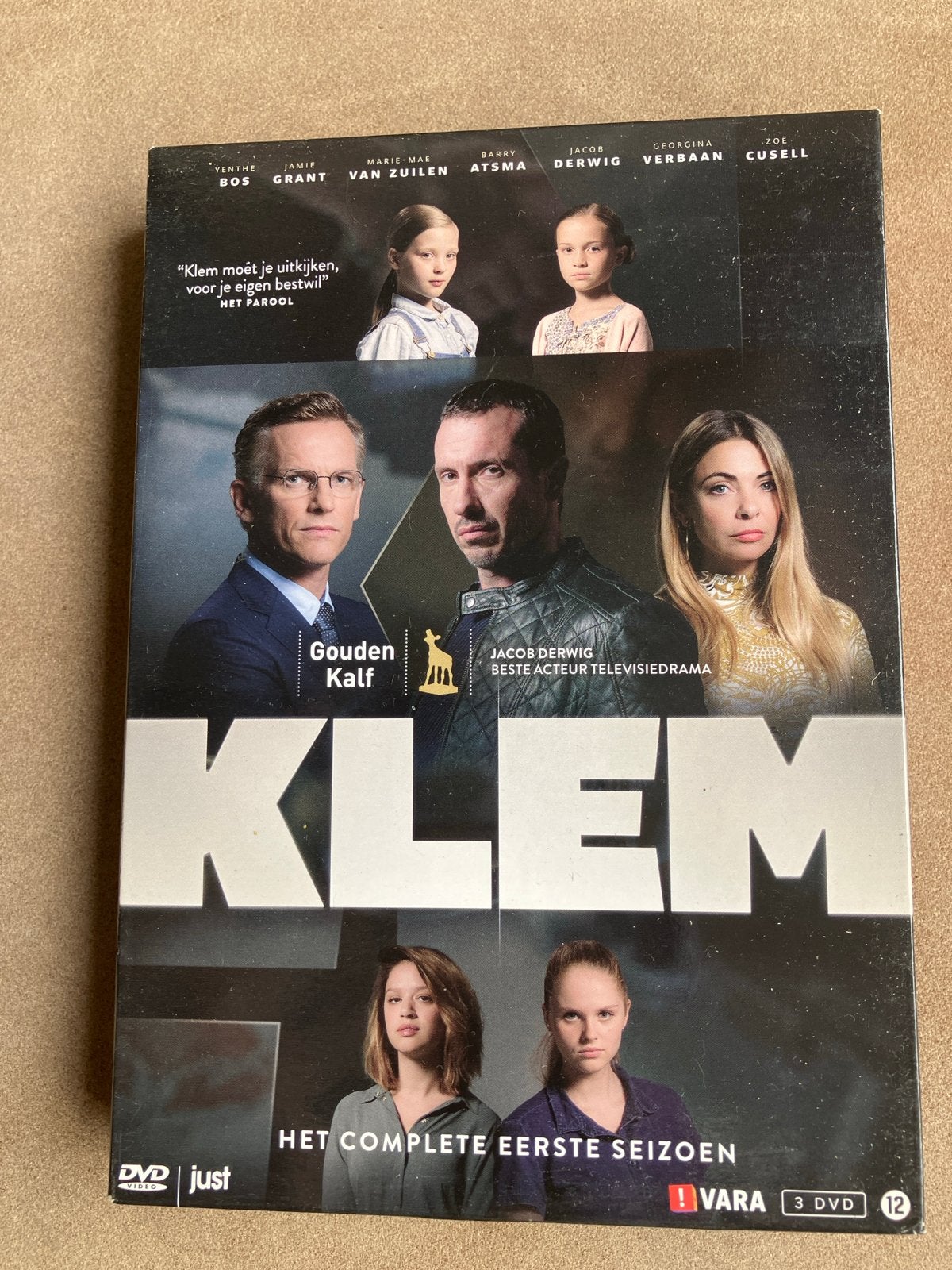 KLEM - Het complete eerste seizoen DVD box, Gebruikt, Seizoen 1, Drama, Engels