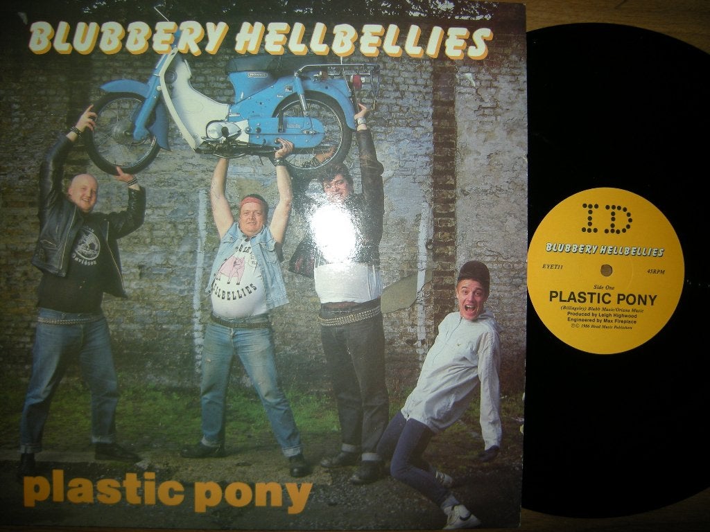 Blueberry Hellbellies (Plastic Pony) maxi-single, LP, Ophalen of Verzenden, Zo goed als nieuw, EP