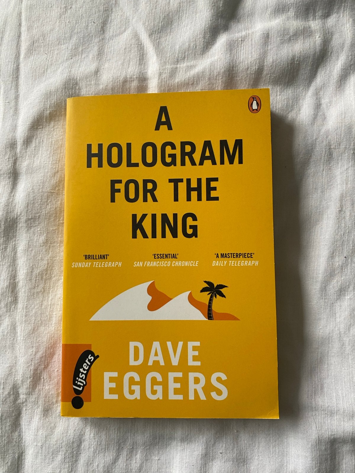 Blackbirds serie: A Hologram for the King - Dave Eggers, Ophalen of Verzenden, Gelezen, Nederland